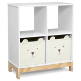 GAP babyGap Tate 4-in-1 Convertible Crib – Greenguard Gold Certified, Bianca White/Natural